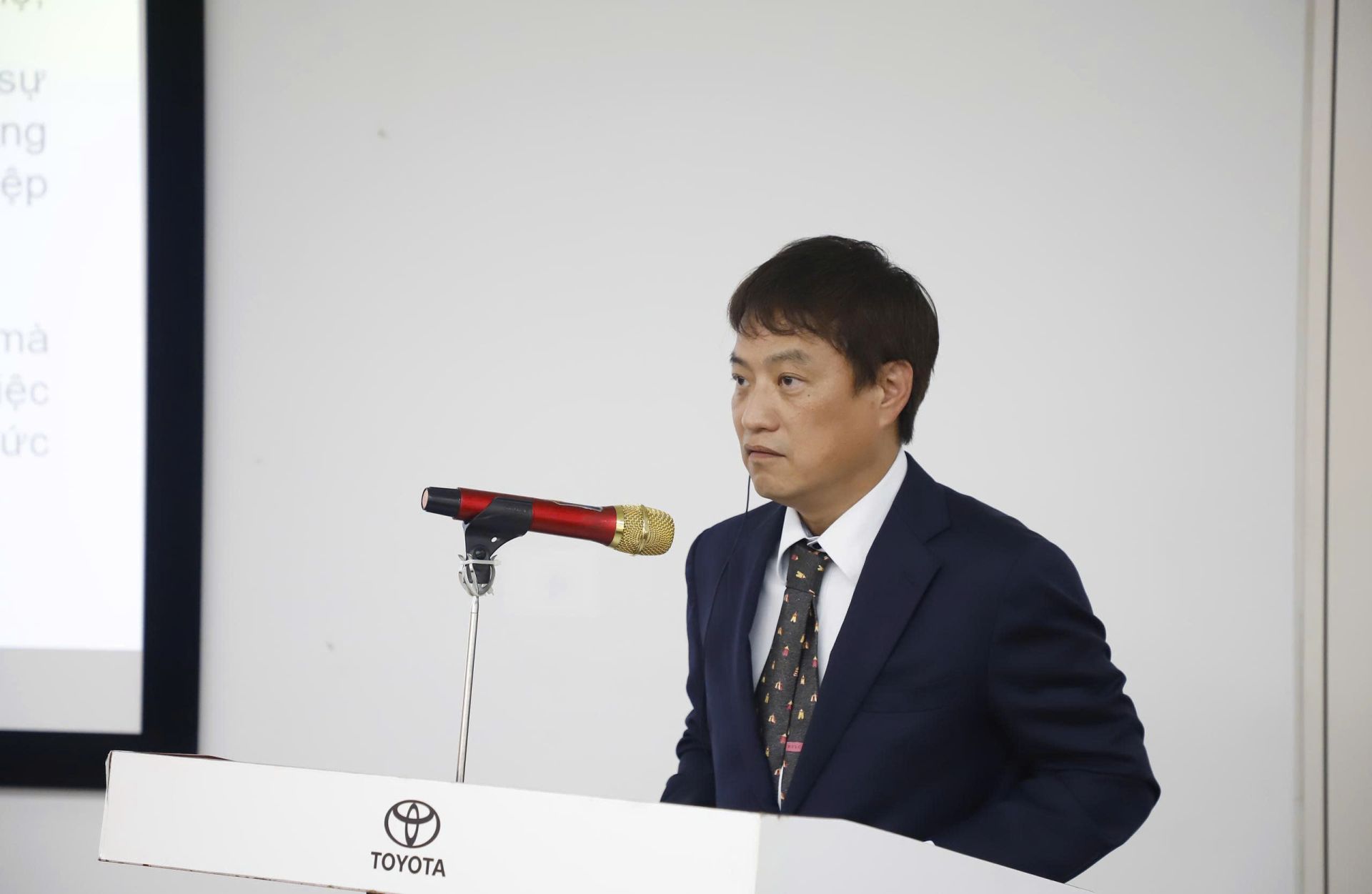 &Ocirc;ng Ryuhei Susaki, Gi&aacute;m đốc khối Chuỗi cung ứng, Toyota Việt Nam ph&aacute;t biểu