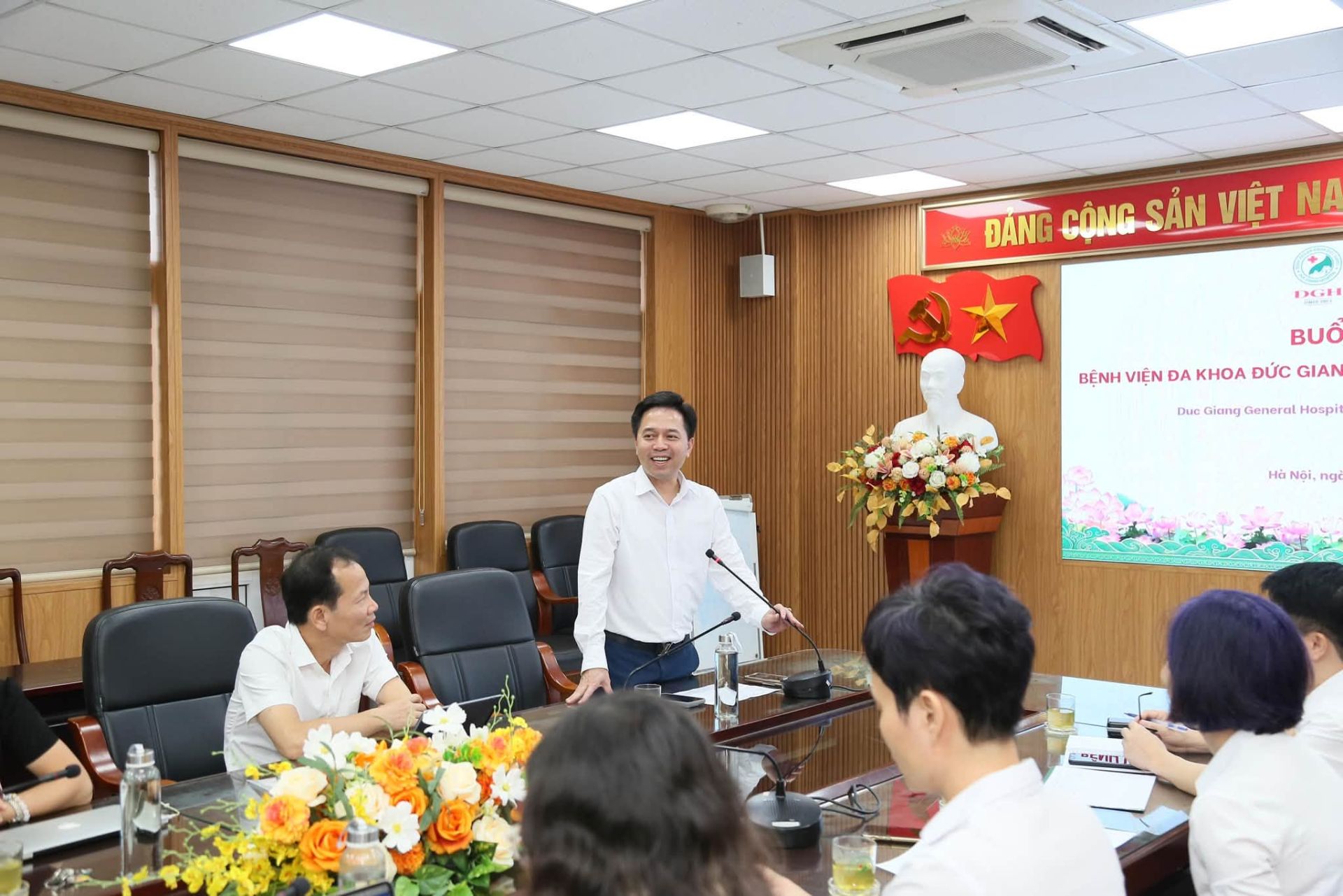 PGS.TS.BS. Đỗ Đ&igrave;nh T&ugrave;ng, Gi&aacute;m đốc Bệnh viện Đa khoa Đức Giang