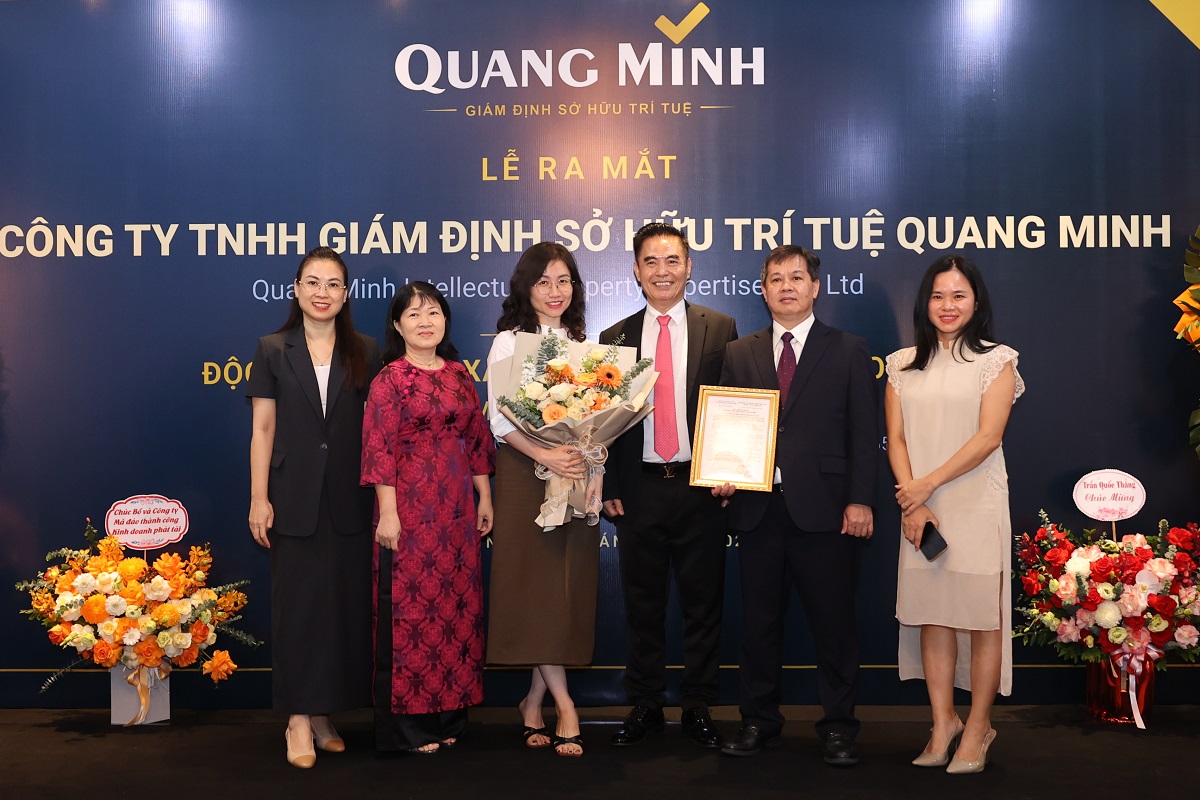 C&ocirc;ng ty TNHH Gi&aacute;m định Sở hữu tr&iacute; tuệ Quang Minh chính thức ra mắt