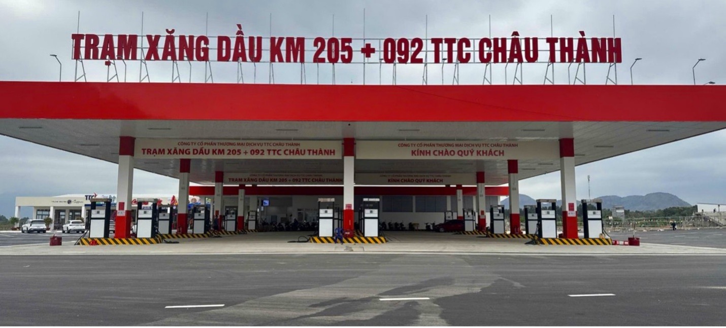 Trạm xăng dầu Trạm dừng nghỉ Km205+092. PN