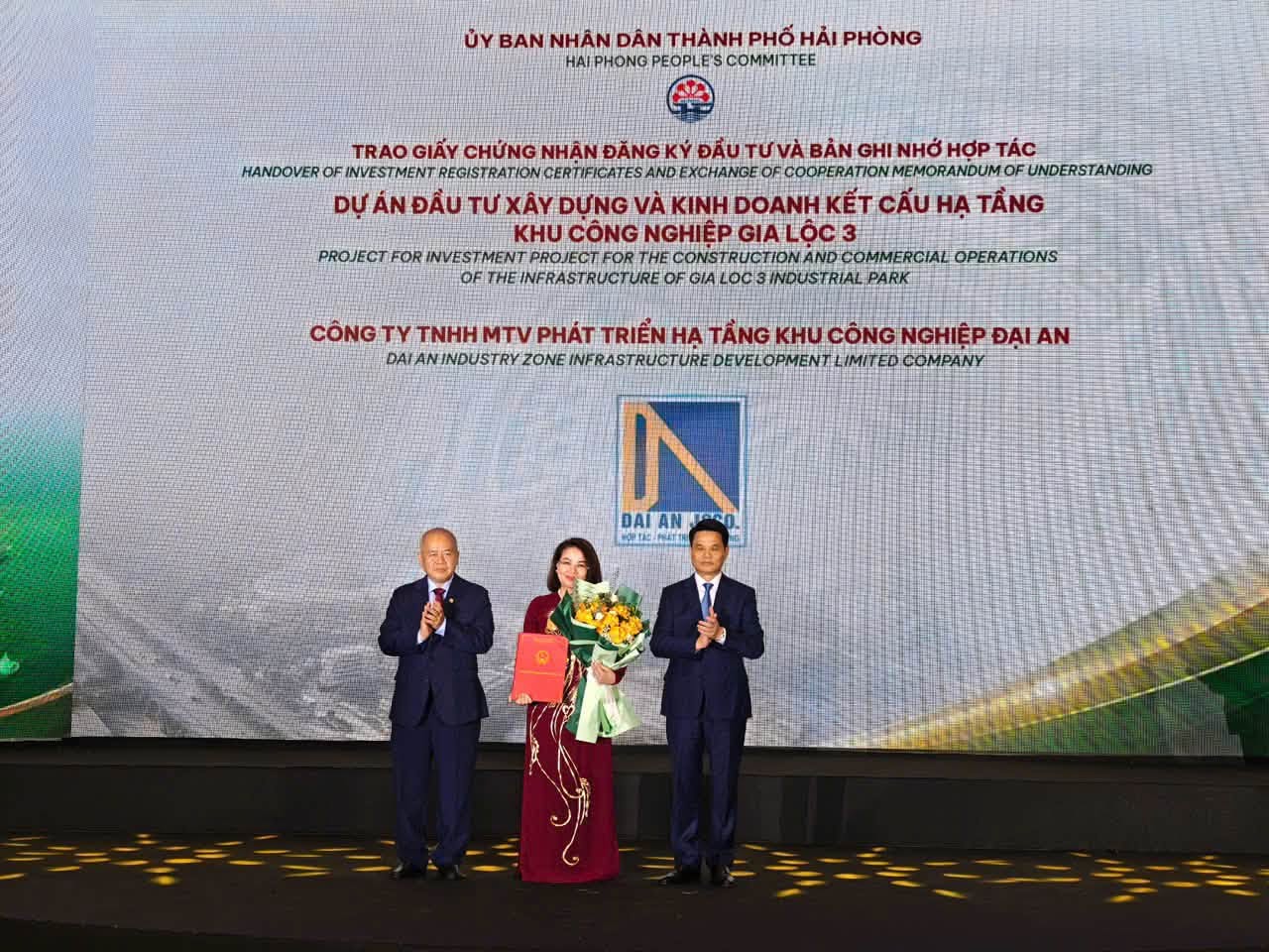 Đại An đồng hành kiến tạo không gian tăng trưởng mới của Hải Phòng