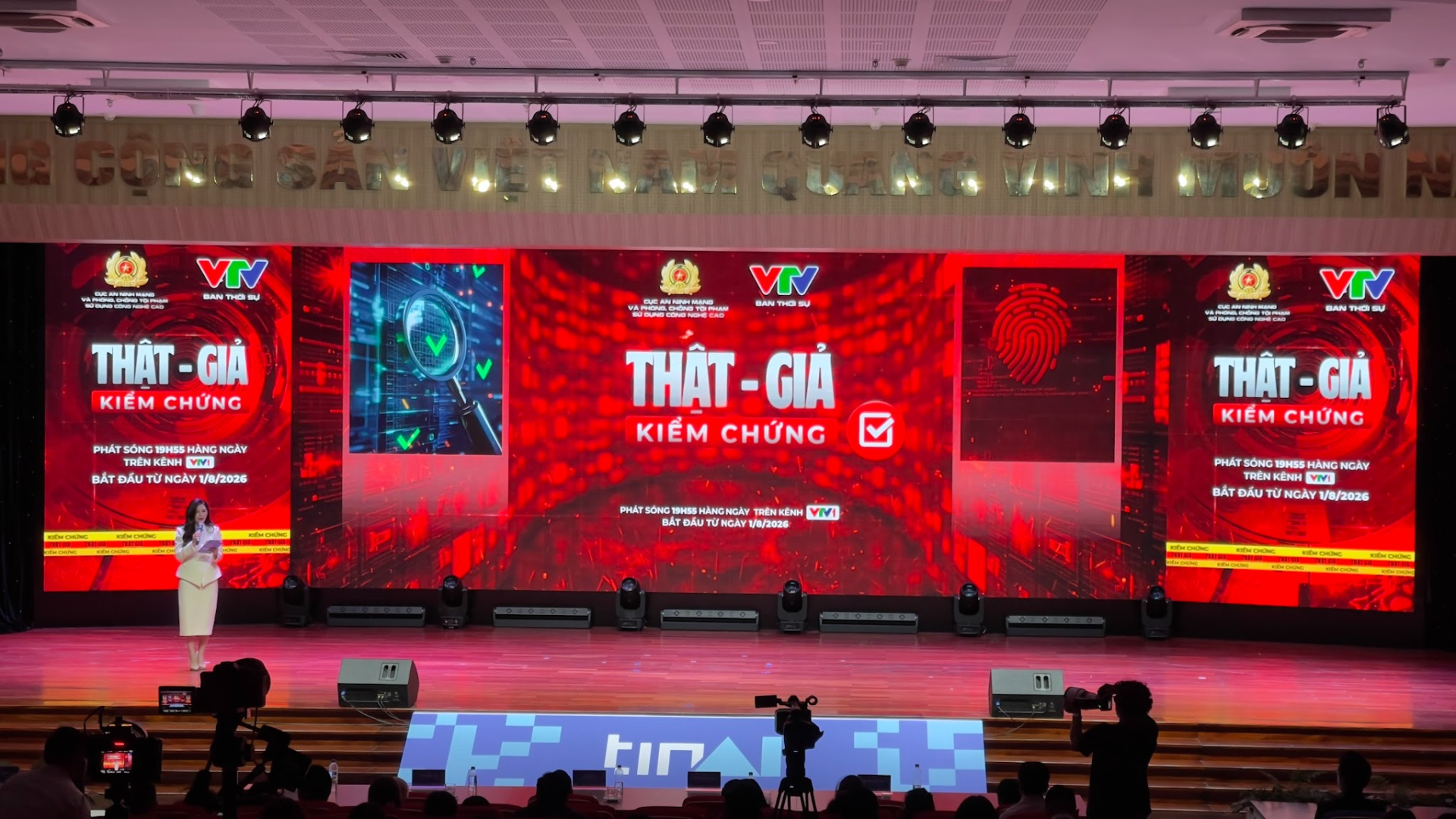 Ra mắt chương tr&igrave;nh &ldquo;Thật - giả kiểm chứng&rdquo; l&ecirc;n s&oacute;ng l&uacute;c 19h55 h&agrave;ng ng&agrave;y tr&ecirc;n k&ecirc;nh VTV1 từ 1/8/2026