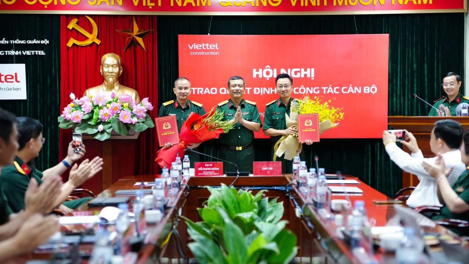 Viettel Construction kiện toàn lãnh đạo, củng cố vị thế thương hiệu hạ tầng hàng đầu Việt Nam