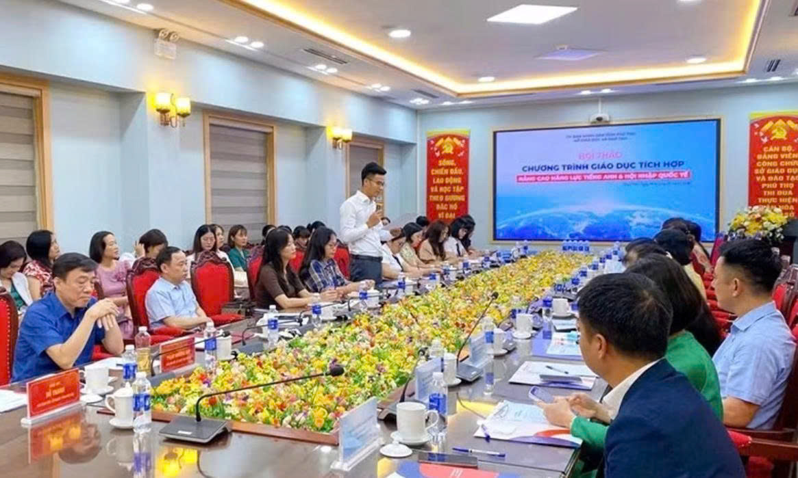 Phú Thọ đề xuất giải pháp phát triển năng lực Tiếng Anh trong nhà trường