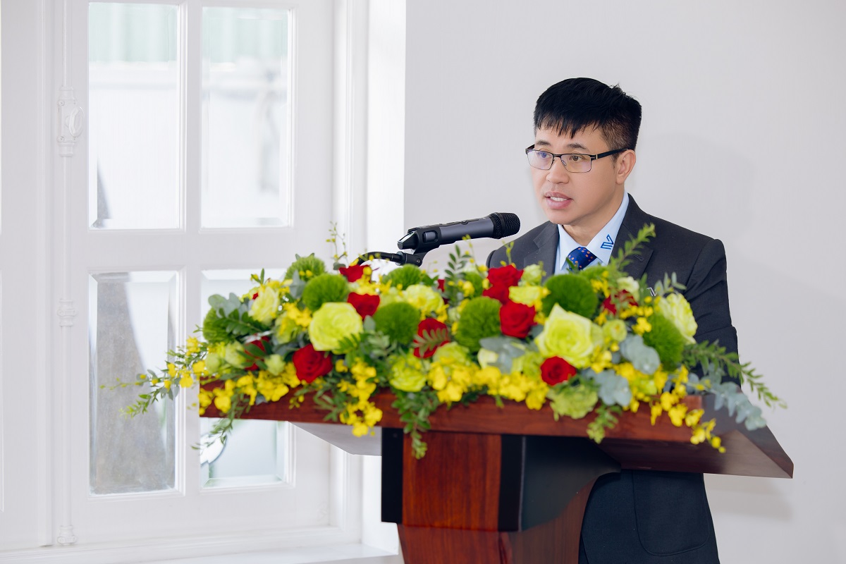 Ông Phạm Tiến Thành - Nhà sáng lập kiêm Tổng Giám đốc HDAMC Group phát biểu tại sự kiện Ông Phạm Tiến Thành - Nhà sáng lập kiêm Tổng Giám đốc HDAMC Group phát biểu tại sự kiện
