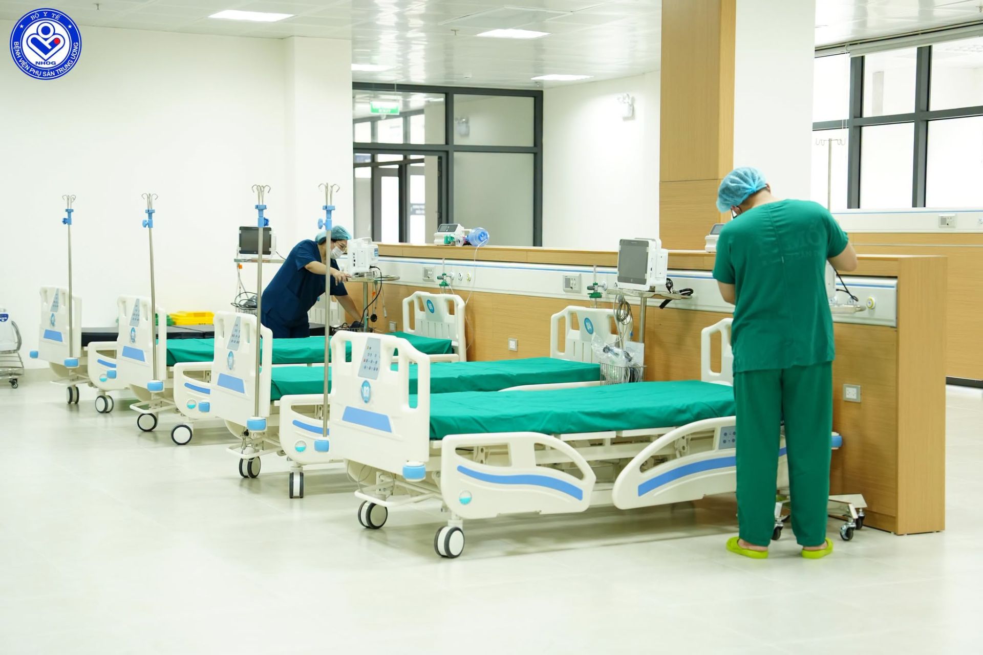 Hệ thống phòng khám, phòng sinh, phòng mổ hiện đại. Ảnh: BVCC Hệ thống phòng khám, phòng sinh, phòng mổ hiện đại. Ảnh: BVCC