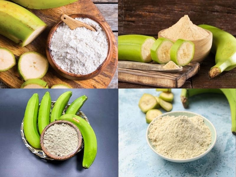 Bột chuối xanh c&oacute; khả năng hỗ trợ giảm c&acirc;n hiệu quả nhờ chứa tinh bột kh&aacute;ng v&agrave; chất xơ kh&ocirc;ng h&ograve;a tan. Ảnh: Internet