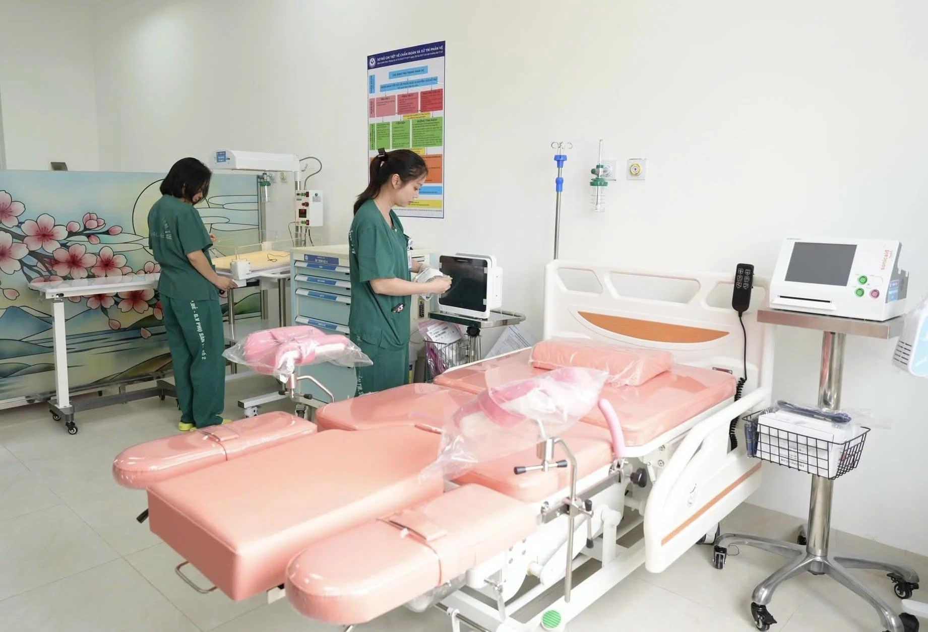 Phòng khám tại Cơ sở 2 Bệnh viện Phụ sản Trung ương được đầu tư hệ thống trang thiết bị hiện đại, sẵn sàng phục vụ công tác khám, điều trị chuyên sâu về sản phụ khoa. Phòng khám tại Cơ sở 2 Bệnh viện Phụ sản Trung ương được đầu tư hệ thống trang thiết bị hiện đại, sẵn sàng phục vụ công tác khám, điều trị chuyên sâu về sản phụ khoa.
