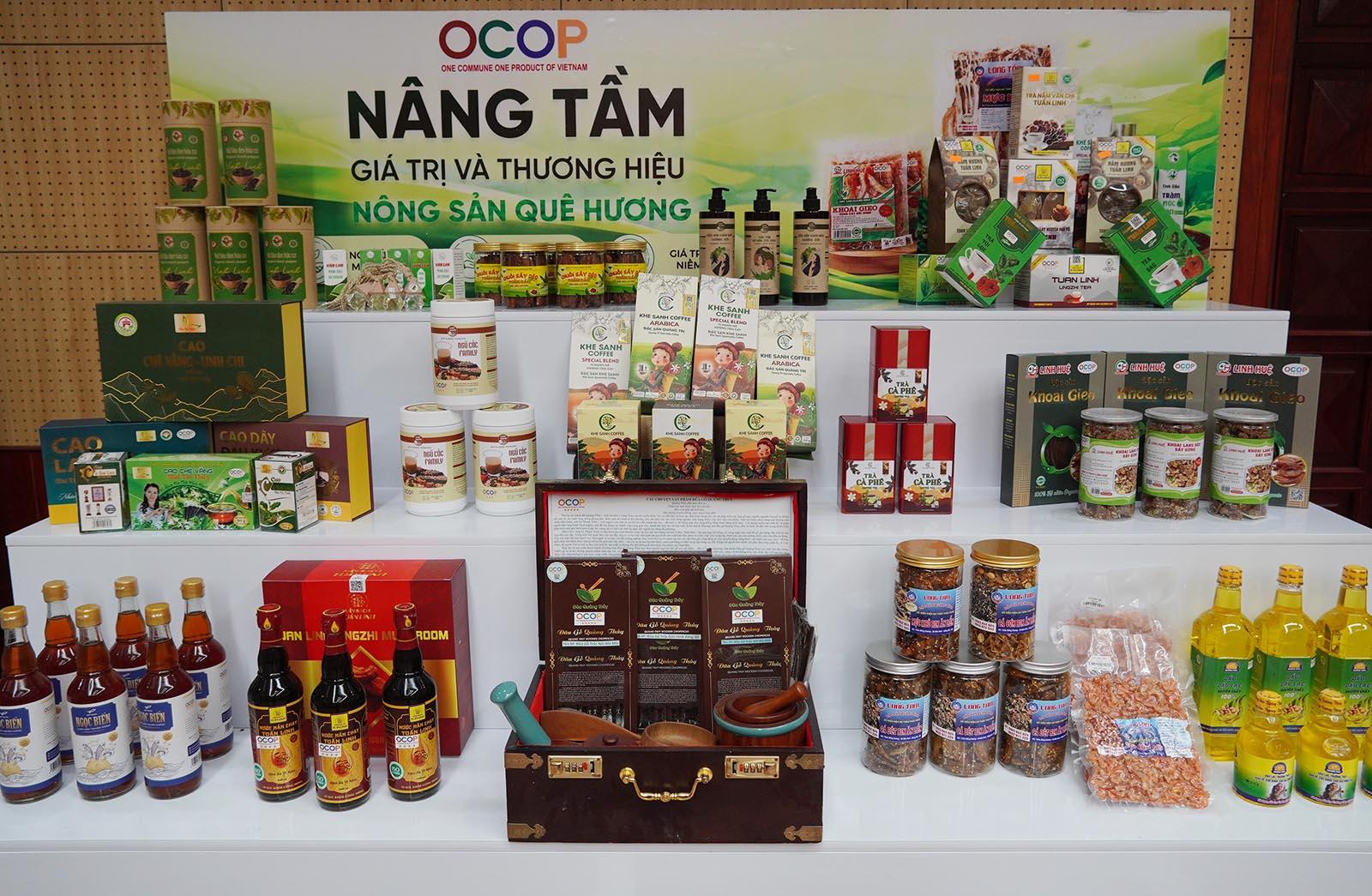 Sản phẩm OCOP của Quảng Trị Sản phẩm OCOP của Quảng Trị