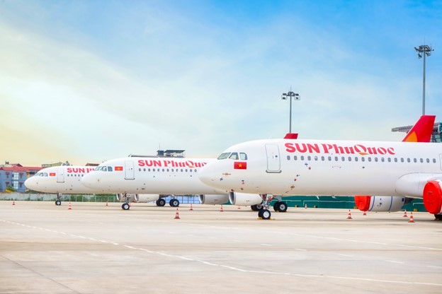 Tập đoàn Sun Group “bắt tay” Changi Airports International nhằm phát triển Cảng HKQT Phú Quốc theo tiêu chuẩn quốc tế. Ảnh Ánh Dương Tập đoàn Sun Group “bắt tay” Changi Airports International nhằm phát triển Cảng HKQT Phú Quốc theo tiêu chuẩn quốc tế. Ảnh Ánh Dương
