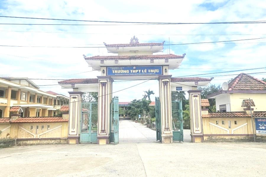 Trường THPT Lê Trực - điểm thi xảy ra sai phạm trong kỳ thi tốt nghiệp trung học phổ thông quốc gia năm 2026 Trường THPT Lê Trực - điểm thi xảy ra sai phạm trong kỳ thi tốt nghiệp trung học phổ thông quốc gia năm 2026