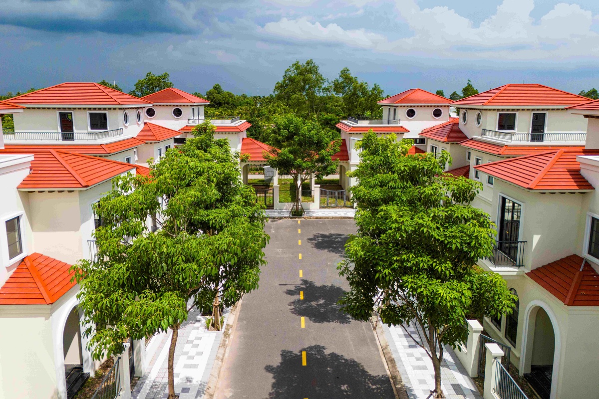 Khu d&acirc;n cư Phước Thọ của T&T Group l&agrave; dự &aacute;n ti&ecirc;u biểu cho m&ocirc; h&igrave;nh đ&ocirc; thị mới m&agrave; Vĩnh Long đang hướng tới - Ảnh: Th&agrave;nh Sơn