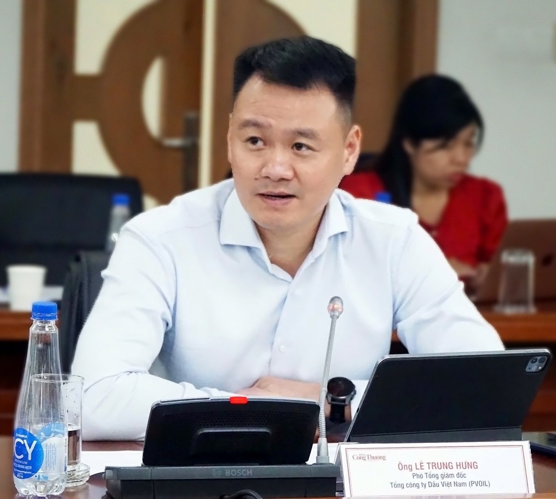 Ông Lê Trung Hưng, Phó Tổng Giám đốc Tổng công ty Dầu Việt Nam Ông Lê Trung Hưng, Phó Tổng Giám đốc Tổng công ty Dầu Việt Nam