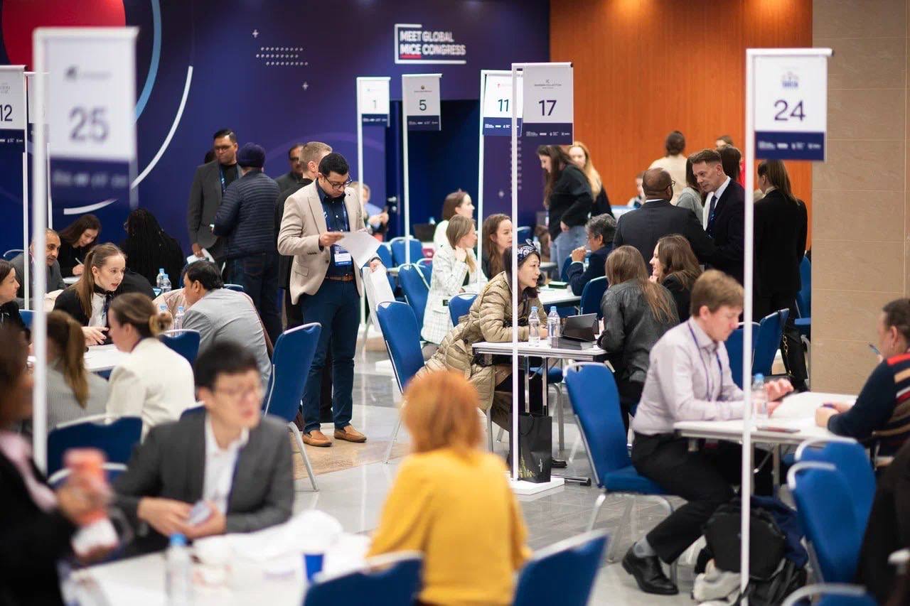 Ảnh 4: Hội nghị thượng đỉnh Du lịch kết hợp Sự kiện v&agrave; Kinh doanh (MICE) to&agrave;n cầu (Meet Global MICE Congress) quy tụ c&aacute;c chuy&ecirc;n gia MICE quốc tế, đại diện c&aacute;c điểm đến, trung t&acirc;m sự kiện, đơn vị lữ h&agrave;nh&hellip; (nguồn ảnh: Ủy ban Du lịch Th&agrave;nh phố Moscow)