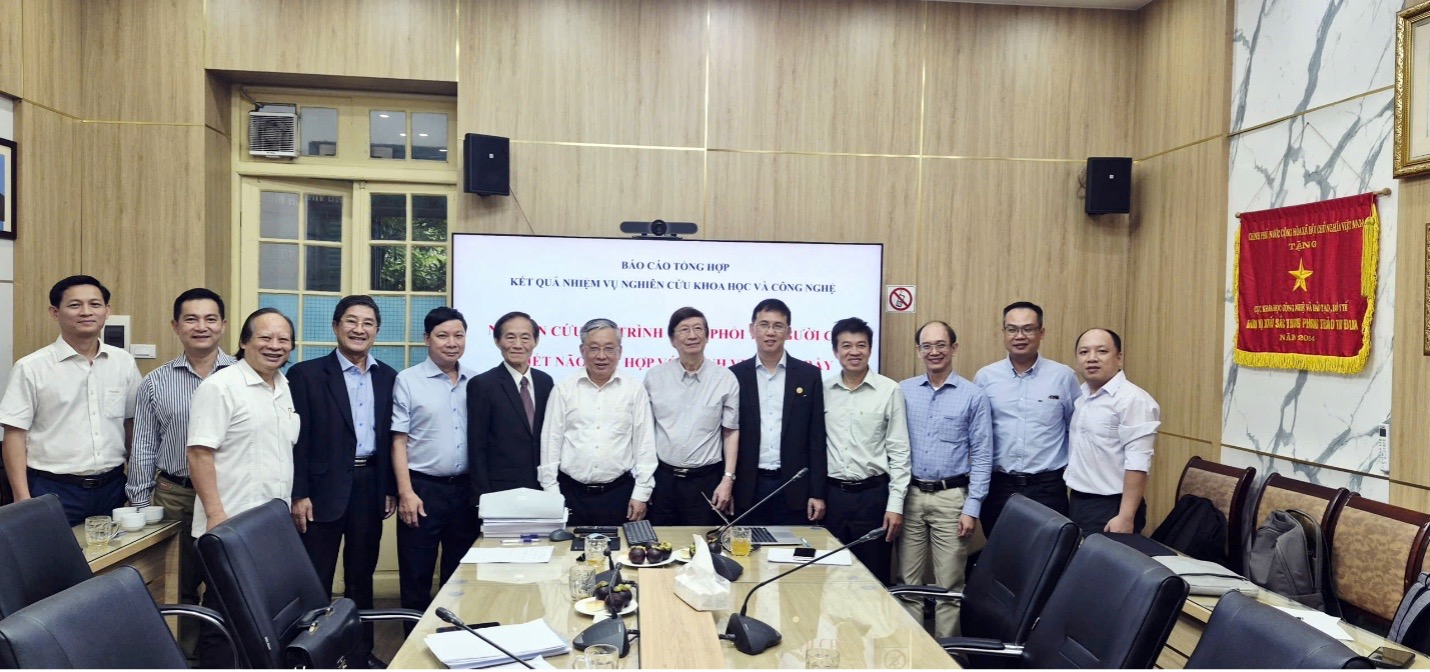Hội đồng tư vấn đánh giá nghiệm thu đề tài khoa học. Ảnh PĐ Hội đồng tư vấn đánh giá nghiệm thu đề tài khoa học. Ảnh PĐ