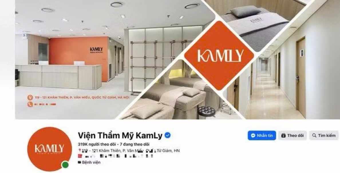 Ph&ograve;ng kh&aacute;m đa khoa Kamly thực hiện c&aacute;c kỹ thuật chưa được Bộ Y tế ph&ecirc; duyệt. (Ảnh: chụp m&agrave;n h&igrave;nh)