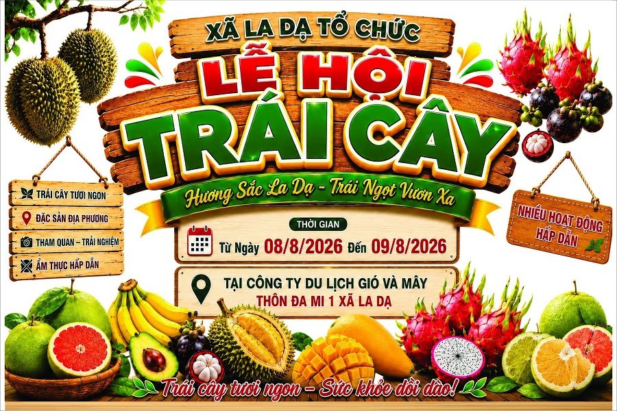 H&igrave;nh minh họa lễ hội tr&aacute;i c&acirc;y.