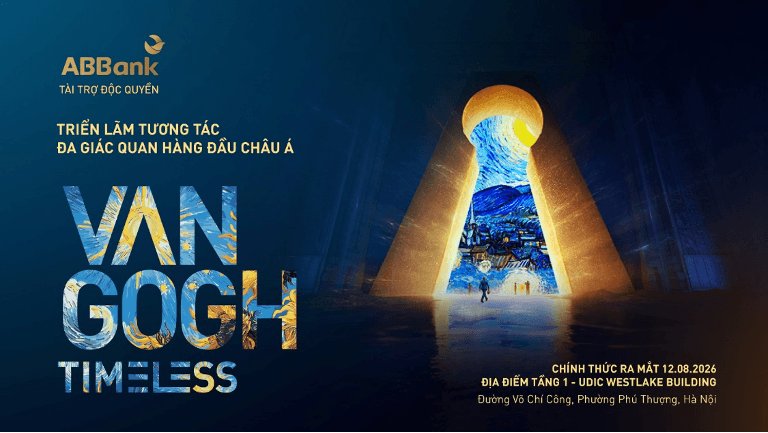 Với ABBank Megalive “Khai mở kiệt tác”, công chúng sẽ có thêm cơ hội sở hữu vé tham quan và loạt quà tặng “độc bản” từ Triển lãm “Van Gogh Timeless” – Van Gogh Xuyên không Với ABBank Megalive “Khai mở kiệt tác”, công chúng sẽ có thêm cơ hội sở hữu vé tham quan và loạt quà tặng “độc bản” từ Triển lãm “Van Gogh Timeless” – Van Gogh Xuyên không