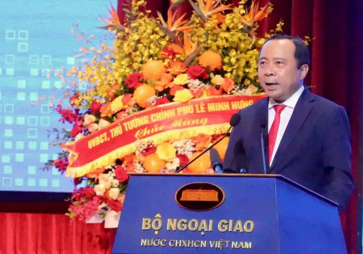 Bộ trưởng Bộ Khoa học và Công nghệ Vũ Hải Quân phát biểu tại Hội nghị. (Ảnh: Bộ KH&CN) Bộ trưởng Bộ Khoa học và Công nghệ Vũ Hải Quân phát biểu tại Hội nghị. (Ảnh: Bộ KH&CN)