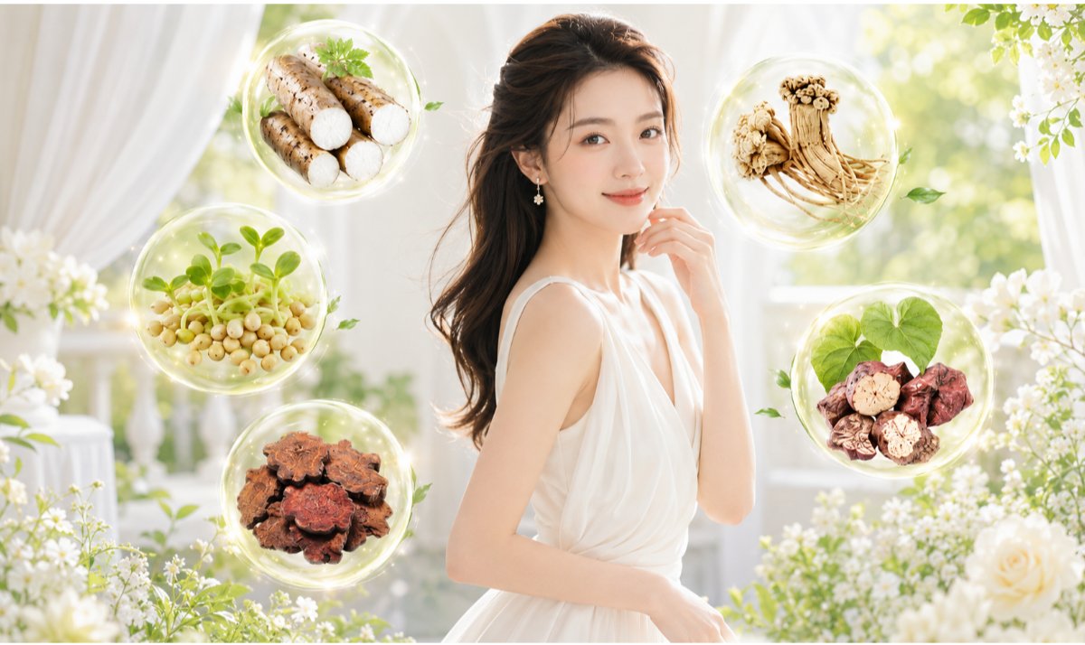 Sử dụng sản phẩm thảo dược gi&uacute;p chị em ổn định nội tiết tố nữ, duy tr&igrave; sự tươi trẻ mỗi ng&agrave;y