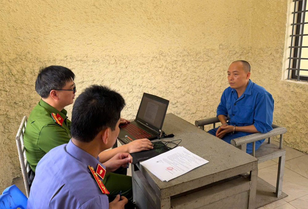 Bị can Trần Đình Tiệp (tức Vua Quạt). Bị can Trần Đình Tiệp (tức Vua Quạt).