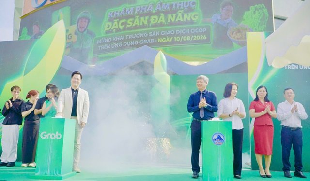 Đà Nẵng: Vận hành Sàn giao dịch OCOP – Đặc sản trên ứng dụng Grab