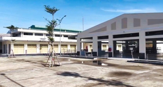 Quang cảnh chợ mới Ho&agrave; Hiệp, phường Hải V&acirc;n, TP. Đ&agrave; Nẵng.