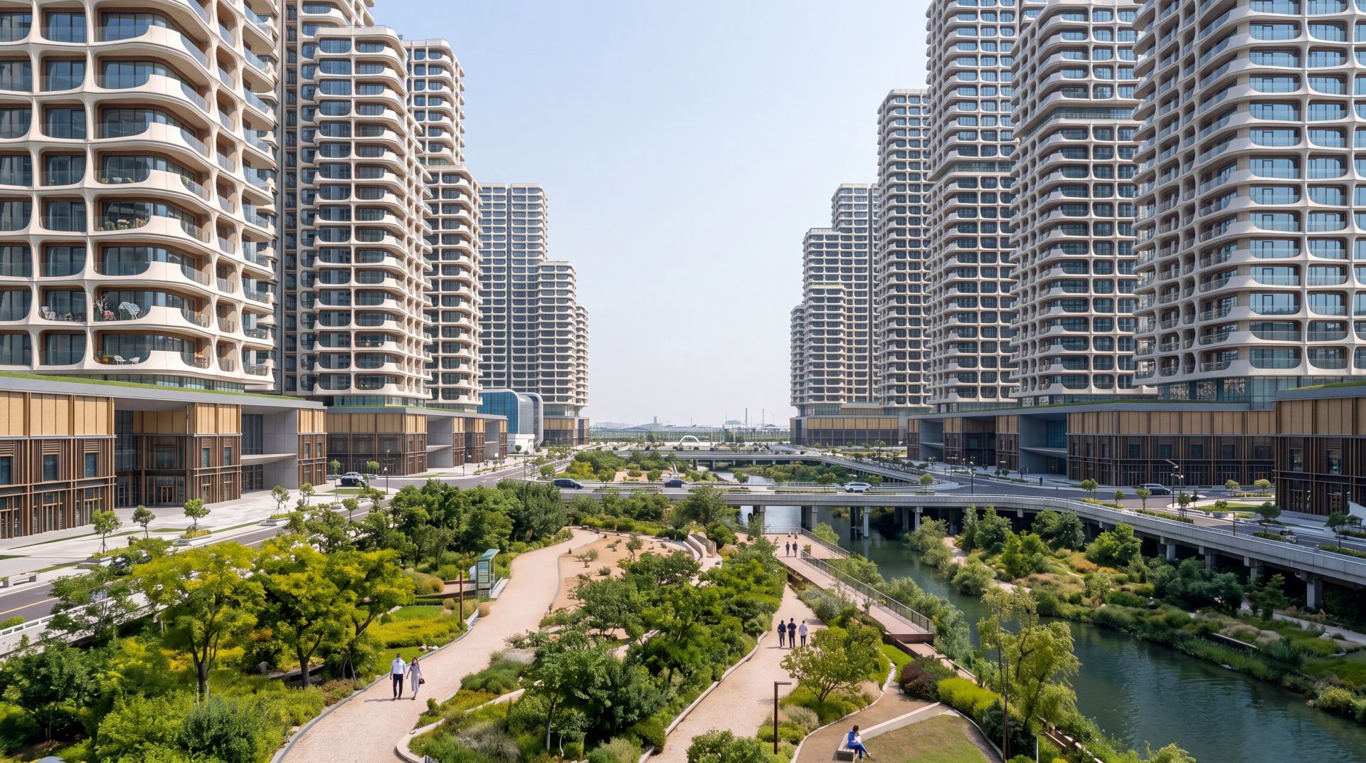 Phối cảnh Khu đô thị Đa mục tiêu tại phường Lĩnh Nam Phối cảnh Khu đô thị Đa mục tiêu tại phường Lĩnh Nam