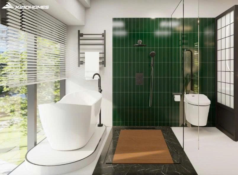 Kidohomes đã khéo léo kết hợp cùng khách hàng biến mỗi phòng tắm thành một Kidohomes đã khéo léo kết hợp cùng khách hàng biến mỗi phòng tắm thành một