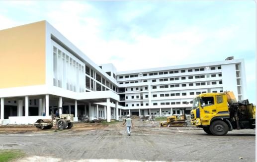 Bệnh viện Ung bướu Cần Thơ đang giai đoạn hoàn thiện Bệnh viện Ung bướu Cần Thơ đang giai đoạn hoàn thiện