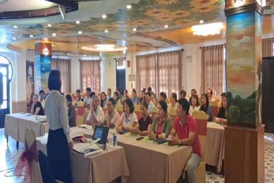 Lớp tập huấn cho chủ thể OCOP tại phường Phan Thiết. Lớp tập huấn cho chủ thể OCOP tại phường Phan Thiết.