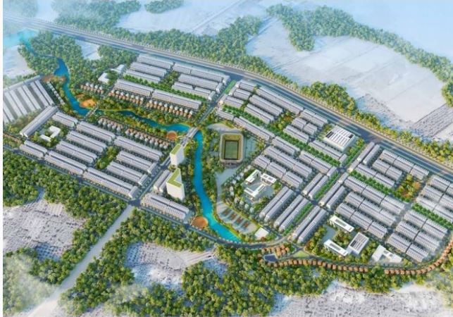 Ph&aacute;c thảo Khu đ&ocirc; thị mới M&aacute;i Dầm