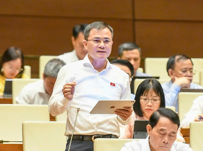 Đại biểu Tào Đức Thắng (TPHCM) góp ý cho dự thảo Luật - Ảnh: chinhphu.vn/Nhật Bắc Đại biểu Tào Đức Thắng (TPHCM) góp ý cho dự thảo Luật - Ảnh: chinhphu.vn/Nhật Bắc