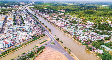 Một g&oacute;c trung t&acirc;m TP. Vị Thanh (cũ)