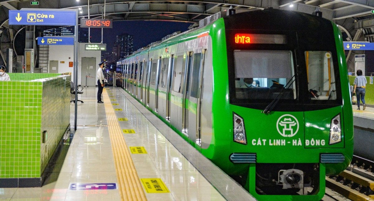 Tuyến metro số 2A Cát Linh - Hà Đông hiện tại Tuyến metro số 2A Cát Linh - Hà Đông hiện tại