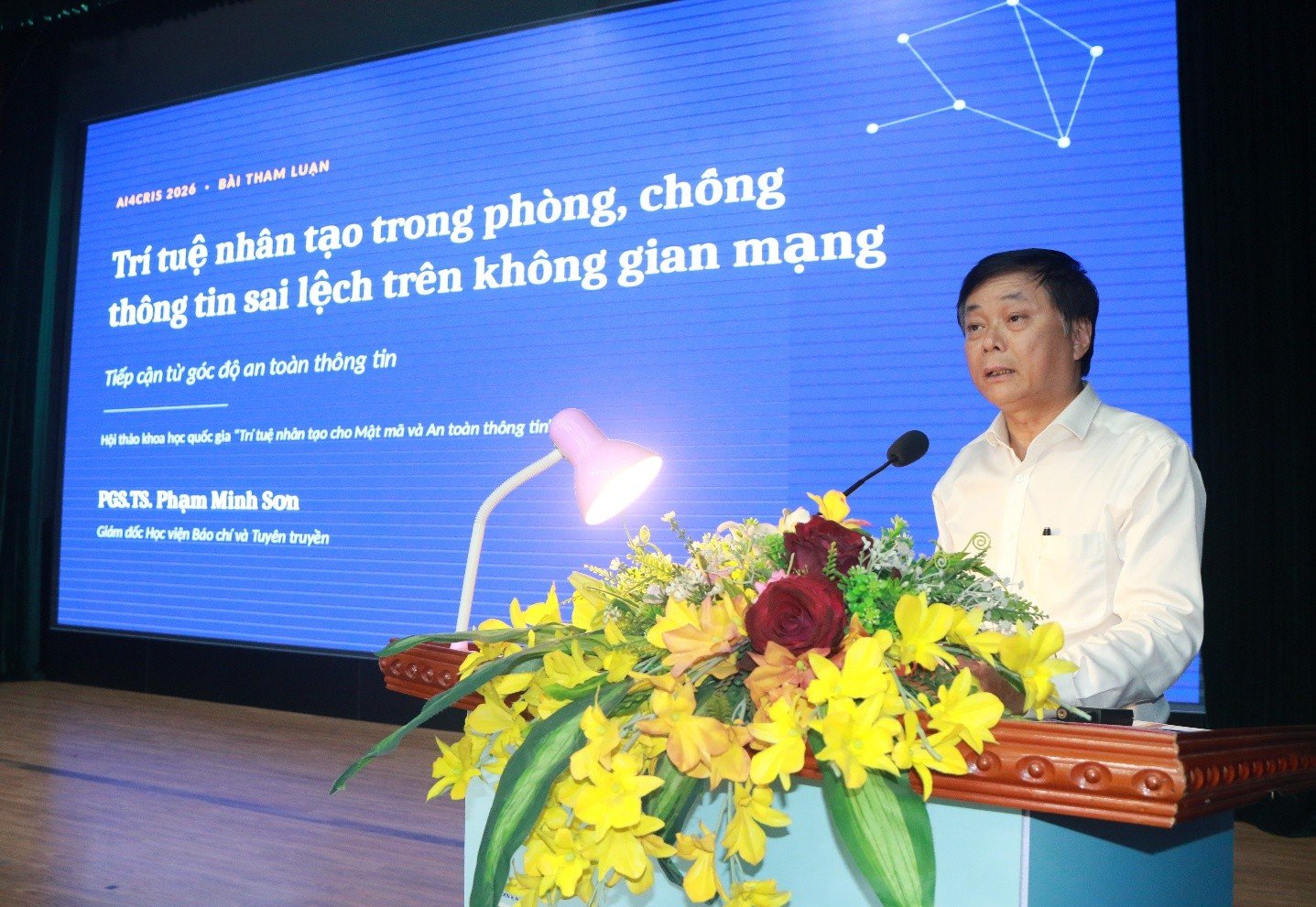PGS,TS. Phạm Minh Sơn, Giám đốc Học viện Báo chí và Tuyên truyền PGS,TS. Phạm Minh Sơn, Giám đốc Học viện Báo chí và Tuyên truyền