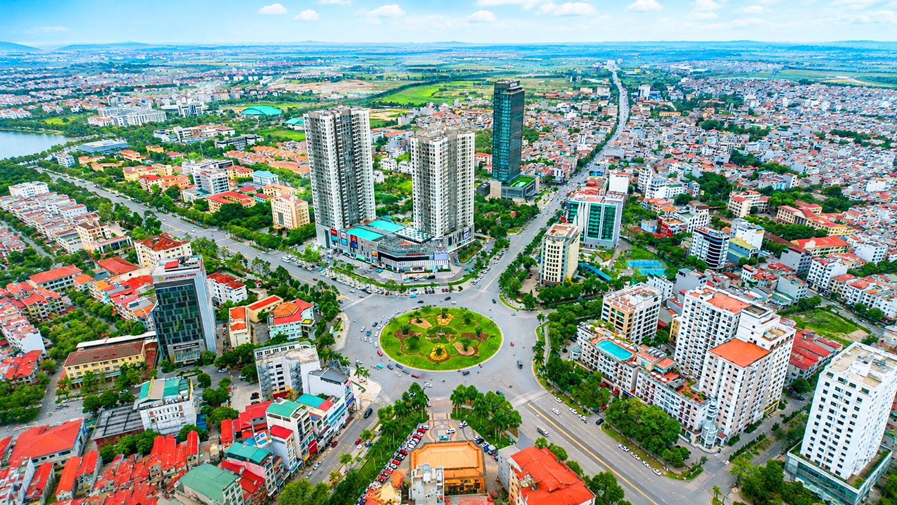 Một góc đô thị phường Kinh Bắc Một góc đô thị phường Kinh Bắc