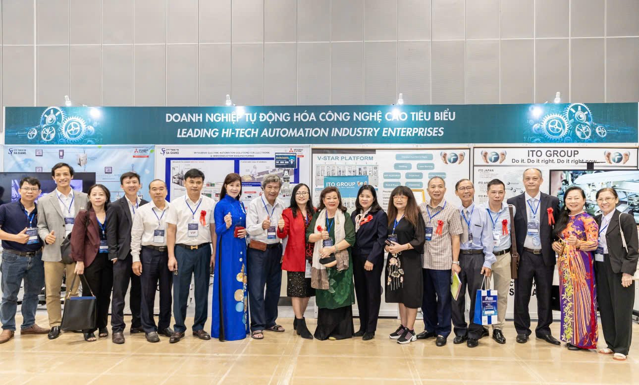C&aacute;c doanh nghiệp ti&ecirc;u biểu tham gia triển l&atilde;m.