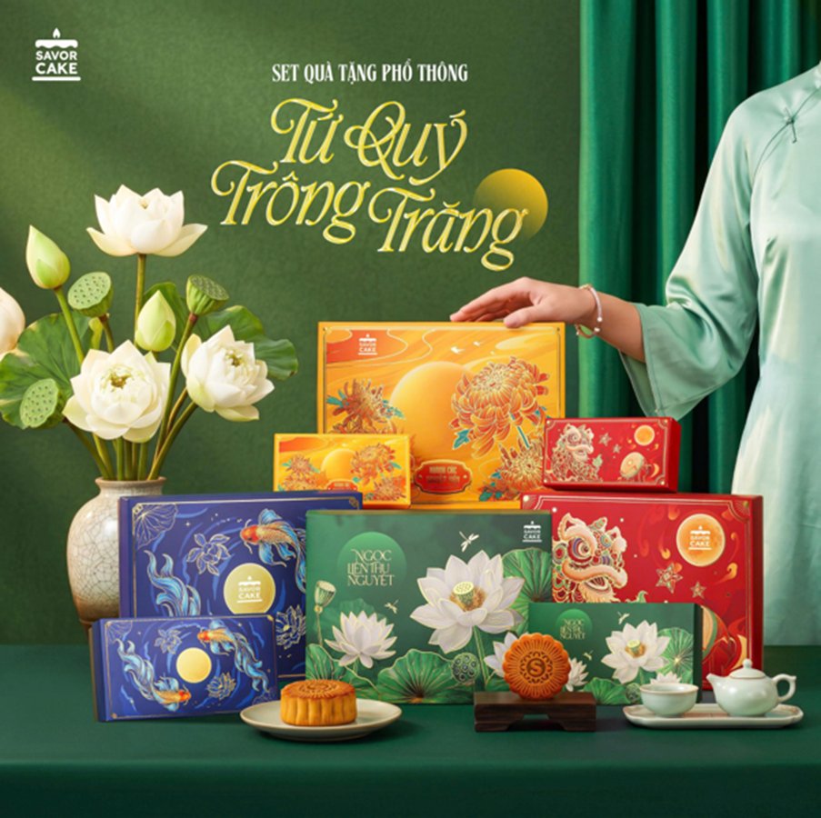 Các bộ sưu tập Trung Thu 2026 của Savor Cake được xây dựng với những câu chuyện và thông điệp riêng, đáp ứng nhu cầu quà tặng mang tính cá nhân hóa ngày càng cao của doanh nghiệp. Các bộ sưu tập Trung Thu 2026 của Savor Cake được xây dựng với những câu chuyện và thông điệp riêng, đáp ứng nhu cầu quà tặng mang tính cá nhân hóa ngày càng cao của doanh nghiệp.