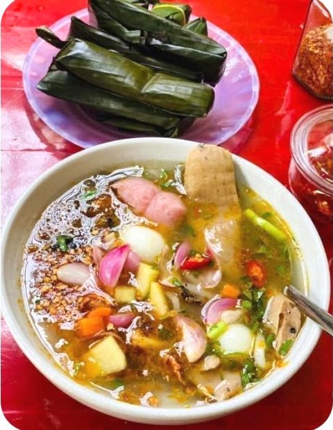 Cháo chờ Nam Ô. Cháo chờ Nam Ô.