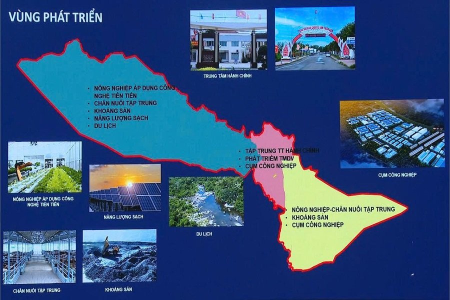 Bản đồ Quy hoạch chung xã Hàm Thuận đến năm 2050, trong đó khu vực Ma Lâm được xác định là hạt nhân về hành chính, thương mại - dịch vụ và kết nối hạ tầng. Bản đồ Quy hoạch chung xã Hàm Thuận đến năm 2050, trong đó khu vực Ma Lâm được xác định là hạt nhân về hành chính, thương mại - dịch vụ và kết nối hạ tầng.
