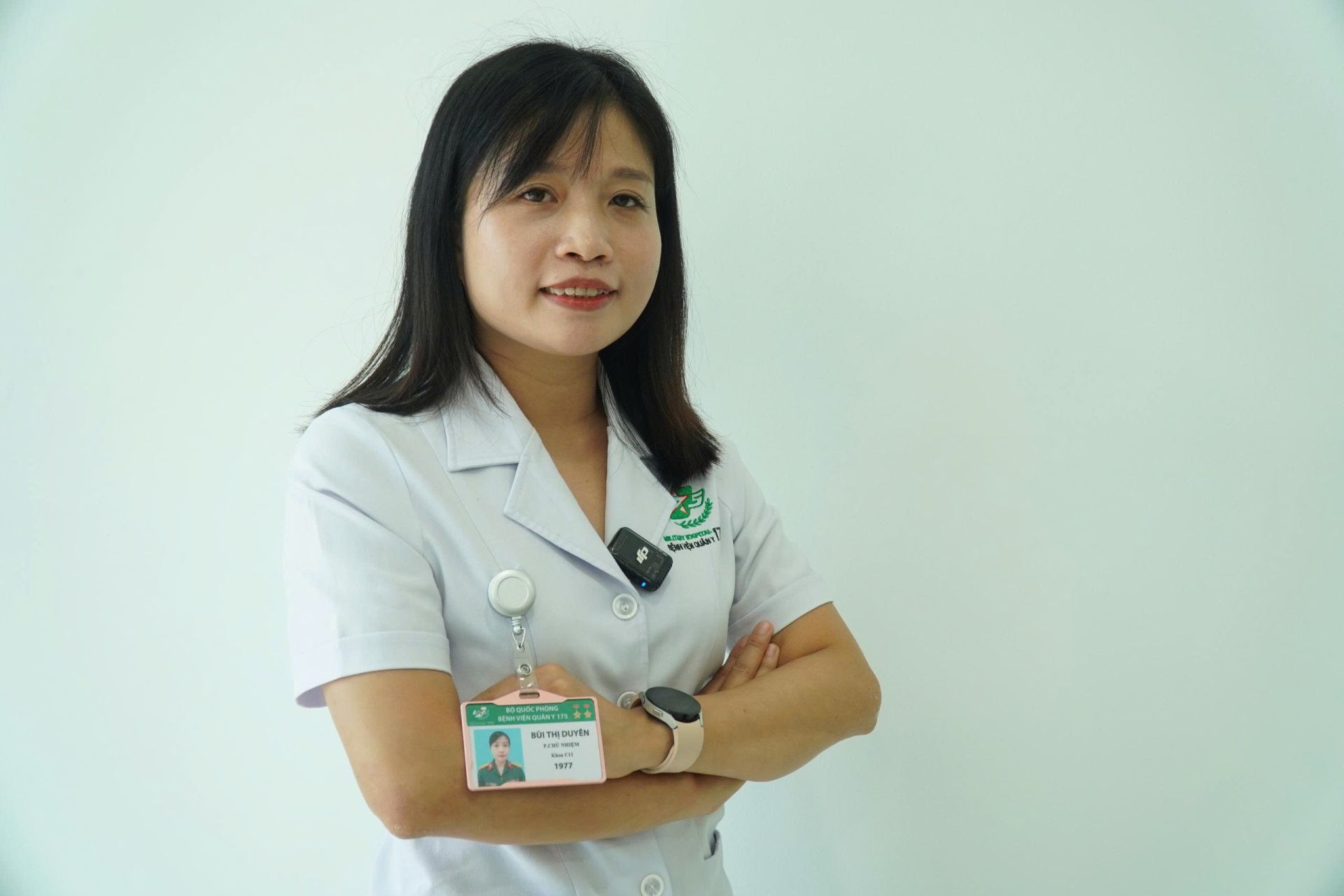 ThS.BS B&ugrave;i Thị Duy&ecirc;n, Ph&oacute; Chủ nhiệm phụ tr&aacute;ch Khoa Dinh dưỡng, Bệnh viện Qu&acirc;n y 175.