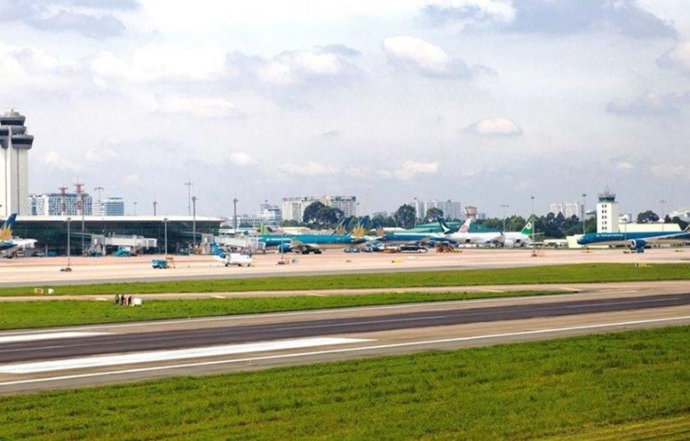 Một góc sân bay Tân Sơn Nhất. Ảnh: Chinhphu.vn Một góc sân bay Tân Sơn Nhất. Ảnh: Chinhphu.vn