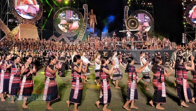 Quang cảnh Lễ hội Văn hoá cồng chiêng tại Gia Lai. Ảnh: Sở VH-TT&DL GL Quang cảnh Lễ hội Văn hoá cồng chiêng tại Gia Lai. Ảnh: Sở VH-TT&DL GL