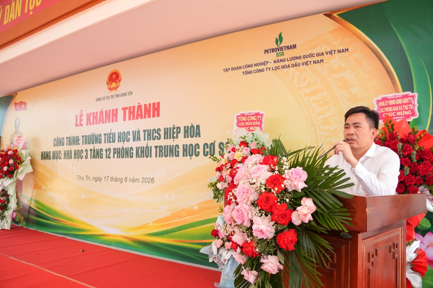 Ông Nguyễn Ngọc Quỳnh, Thành viên HĐQT BSR phát biểu tại buổi lễ (Ảnh: Trần Trung) Ông Nguyễn Ngọc Quỳnh, Thành viên HĐQT BSR phát biểu tại buổi lễ (Ảnh: Trần Trung)