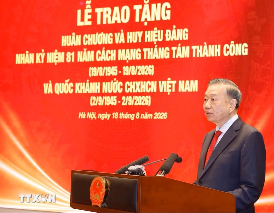 Tổng Bí thư, Chủ tịch nước Tô Lâm phát biểu - Ảnh: TTXVN Tổng Bí thư, Chủ tịch nước Tô Lâm phát biểu - Ảnh: TTXVN