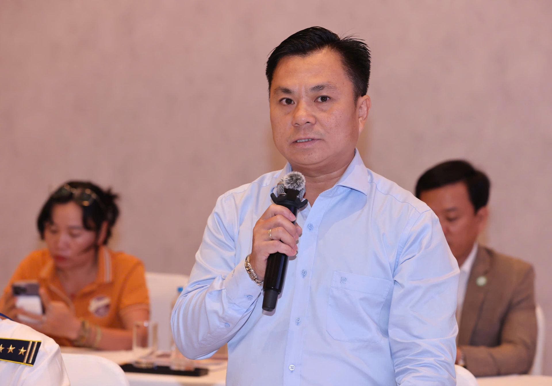 &Ocirc;ng Huỳnh Hữu Tốt, Trưởng ph&ograve;ng Phổ biến, gi&aacute;o dục ph&aacute;p luật, Sở Tư ph&aacute;p TP.HCM.