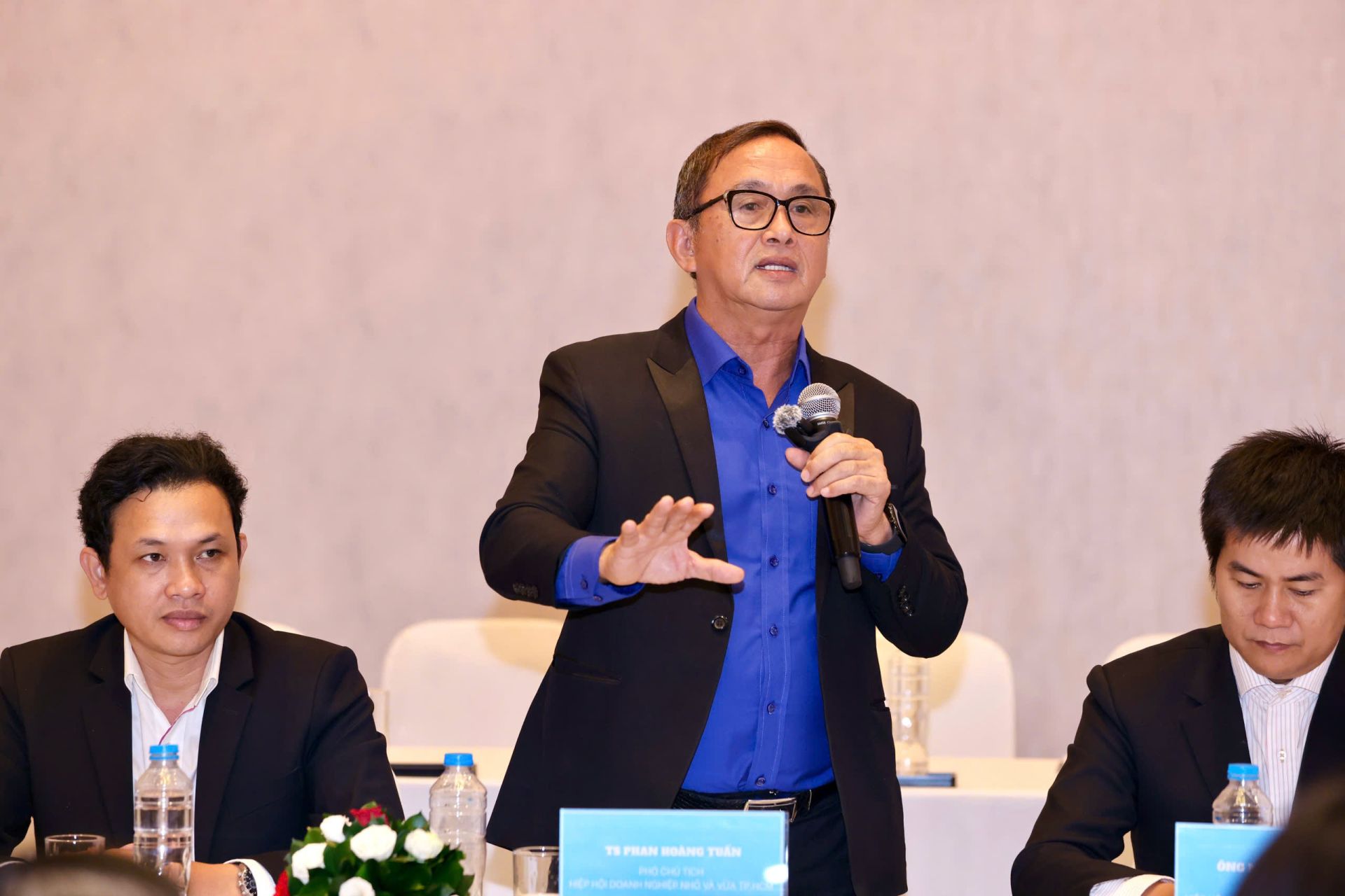 TS Phan Ho&agrave;ng Tuấn, Ph&oacute; Chủ tịch Hiệp hội Doanh nghiệp nhỏ v&agrave; vừa TP.HCM.
