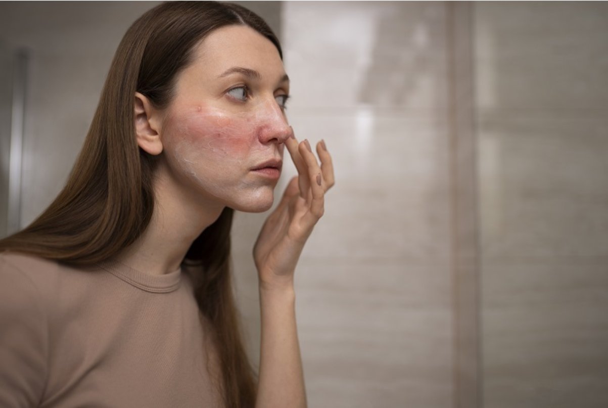 Điều trị sớm v&agrave; chăm s&oacute;c da đ&uacute;ng c&aacute;ch gi&uacute;p hạn chế tổn thương s&acirc;u, giảm nguy cơ để lại sẹo do lupus ban đỏ