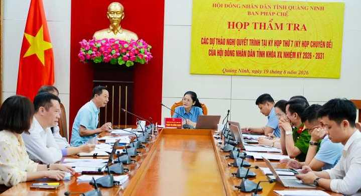 &Ocirc;ng L&ecirc; Văn &Aacute;nh, Ph&oacute; Chủ tịch UBND tỉnh Quảng Ninh, ph&aacute;t biểu tại cuộc họp